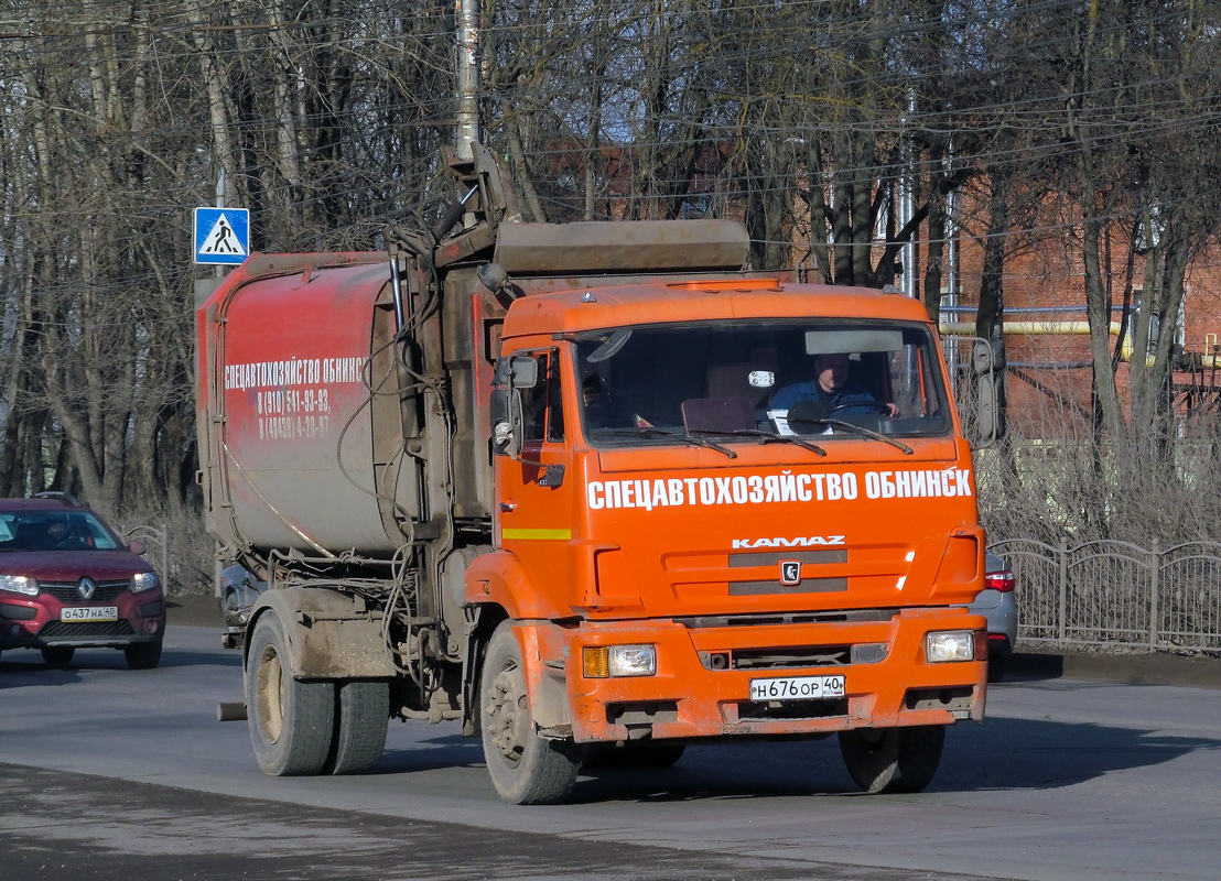 Калужская область, № Н 676 ОР 40 — КамАЗ-43253-H3