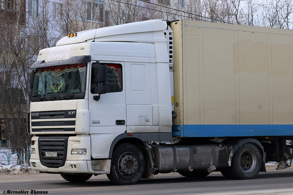 Челябинская область, № О 789 СН 174 — DAF XF105 FT