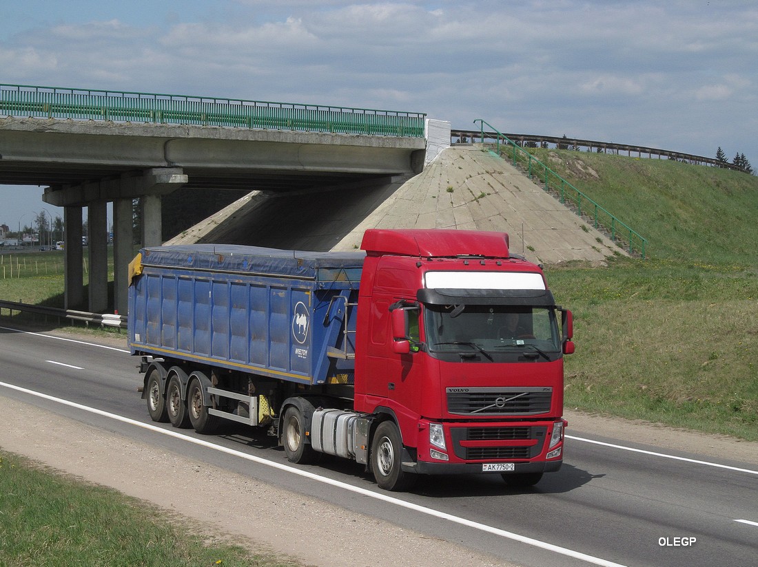 Витебская область, № АК 7750-2 — Volvo ('2008) FH-Series