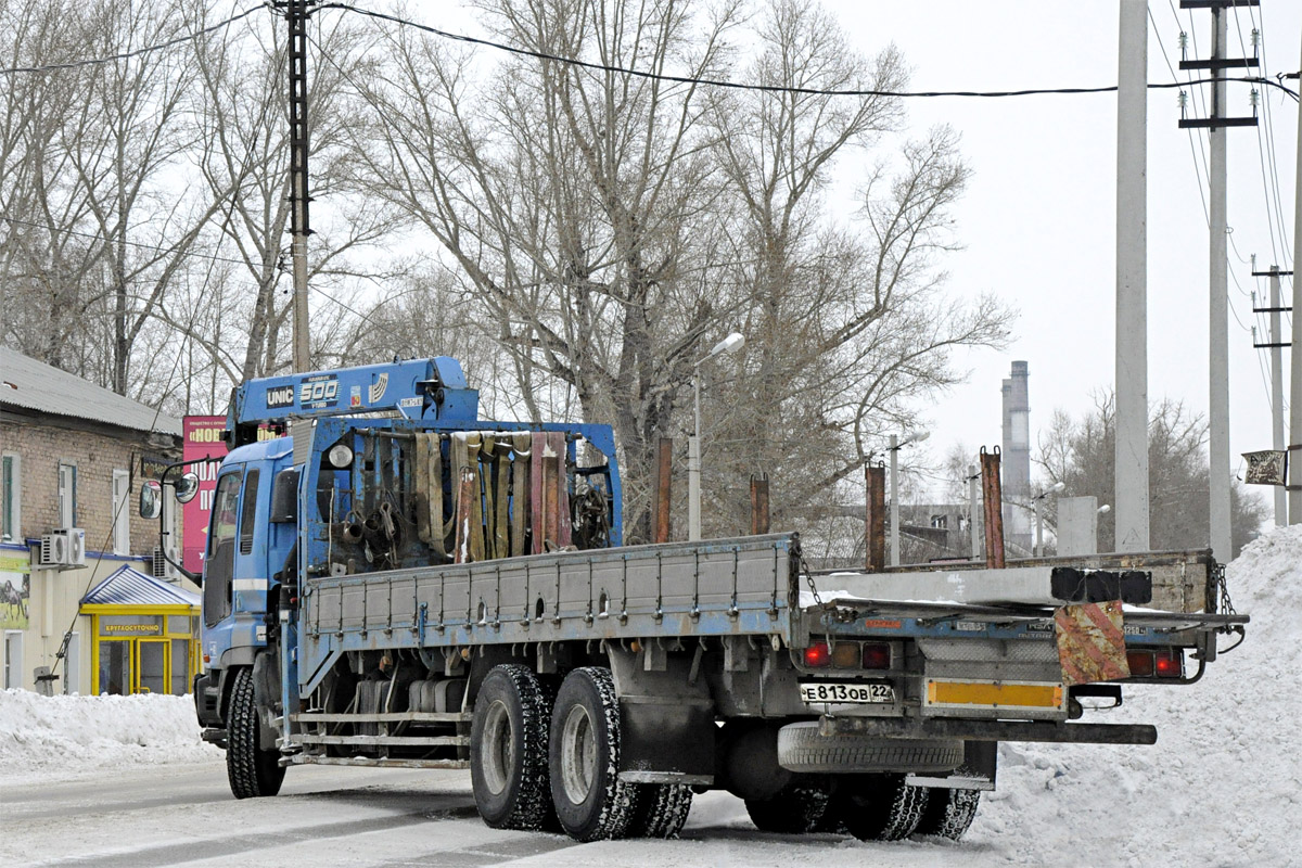 Алтайский край, № Е 813 ОВ 22 — Isuzu Giga (общая модель)