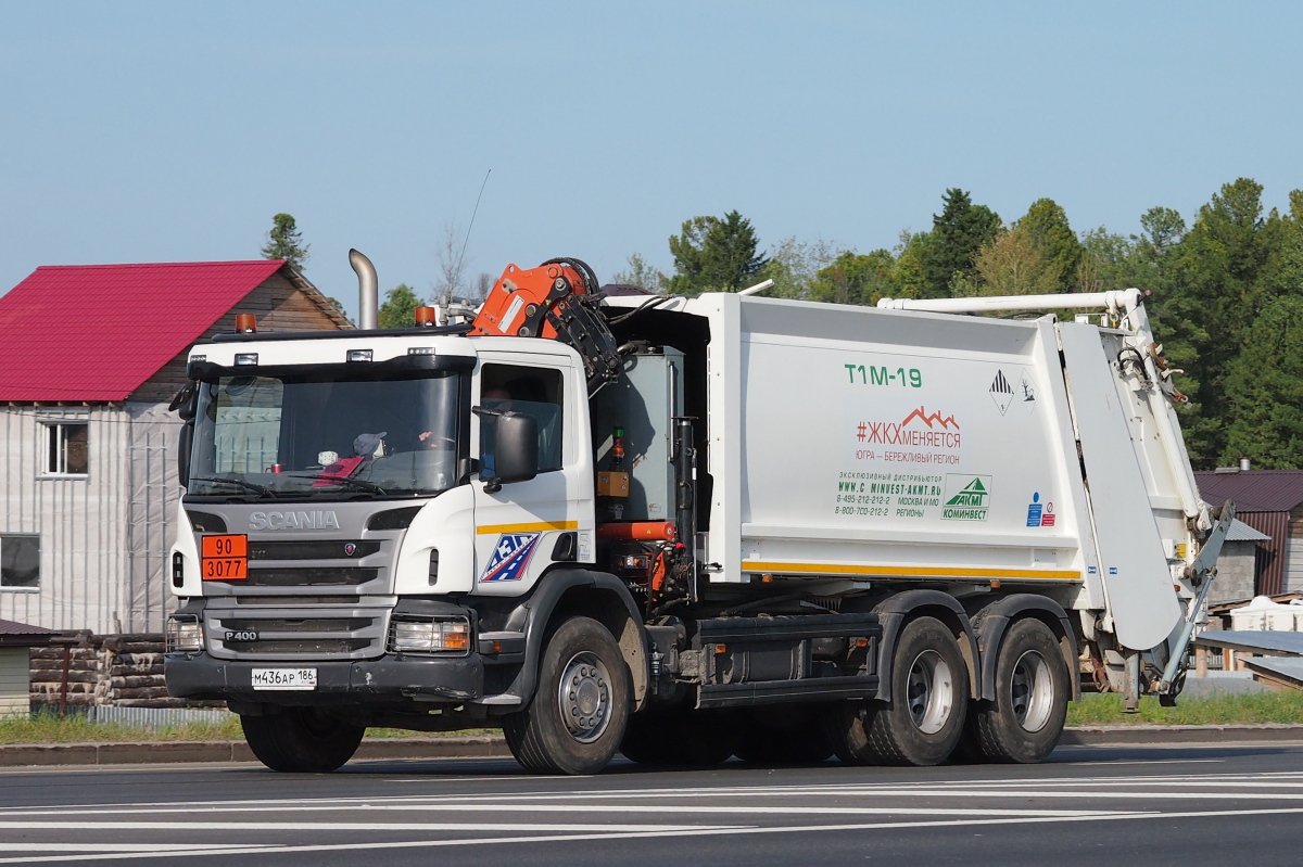 Ханты-Мансийский автоном.округ, № М 436 АР 186 — Scania ('2011) P400