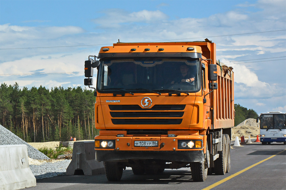 Ханты-Мансийский автоном.округ, № Н 108 УР 86 — Shaanxi Shacman F3000 SX325x