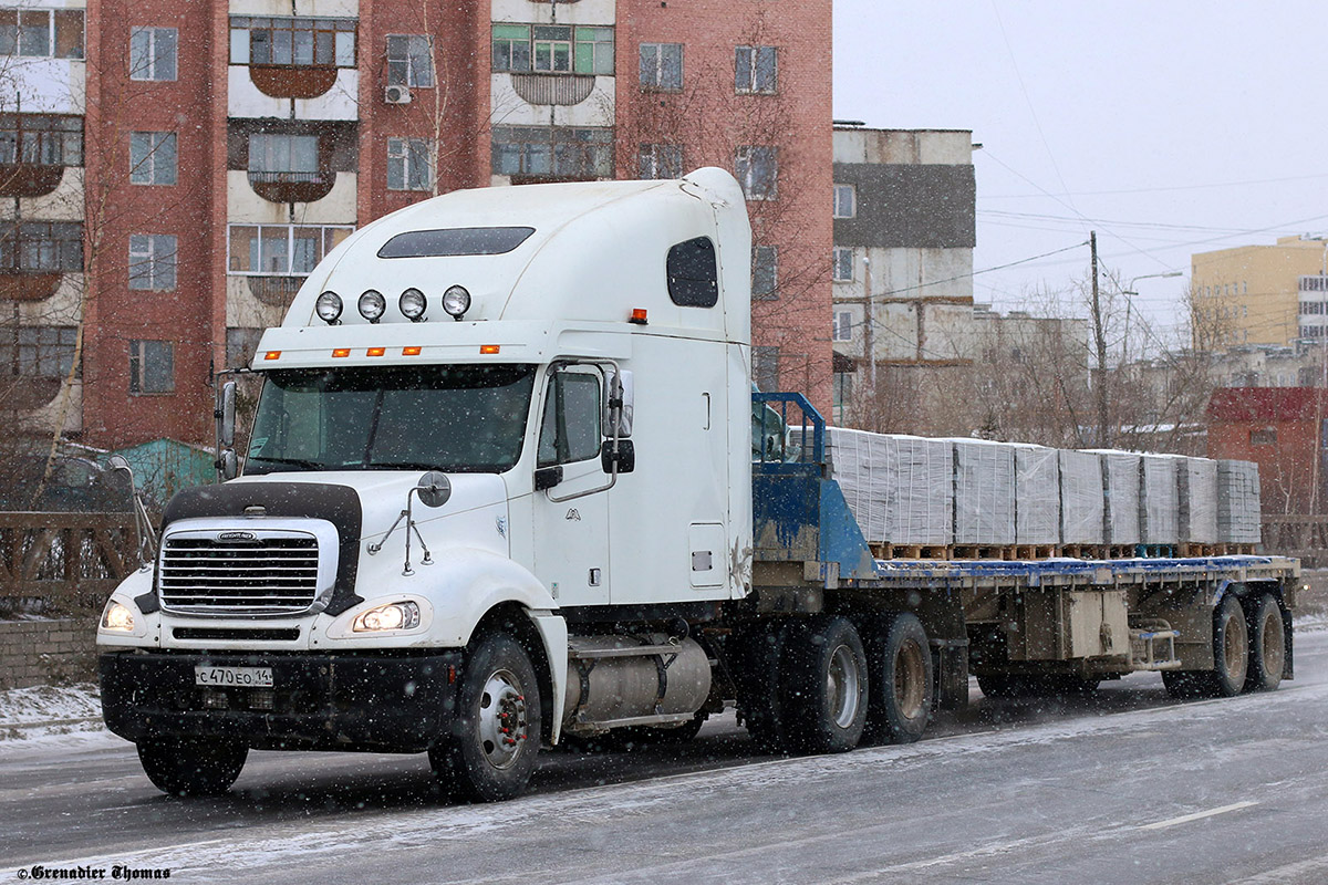 Саха (Якутия), № С 470 ЕО 14 — Freightliner Columbia