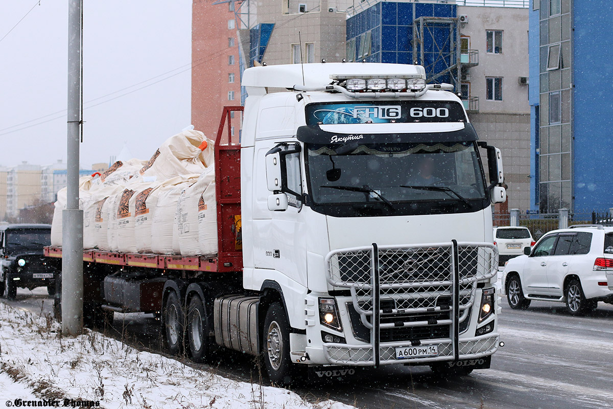 Саха (Якутия), № А 600 РМ 14 — Volvo ('2008) FH16.600