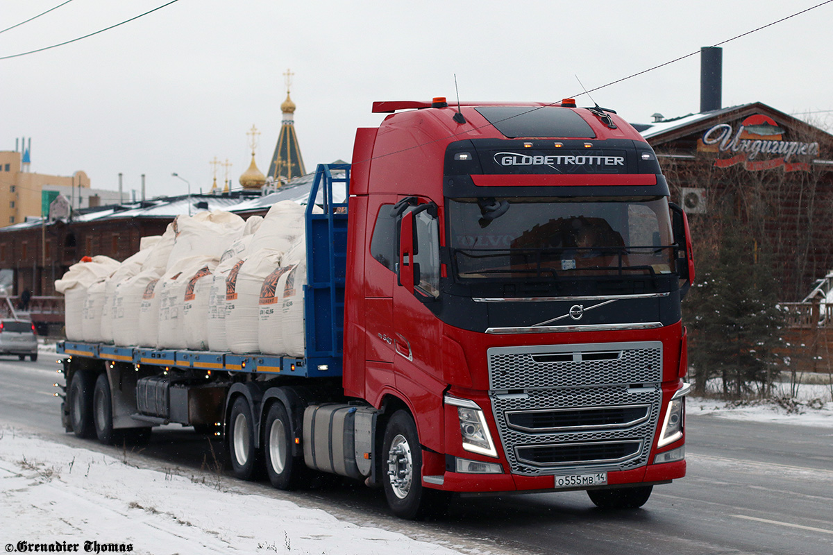 Саха (Якутия), № О 555 МВ 14 — Volvo ('2012) FH.540