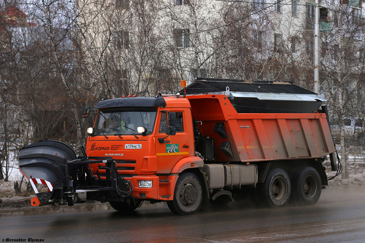 Саха (Якутия), № В 179 МЕ 14 — КамАЗ-65115-50