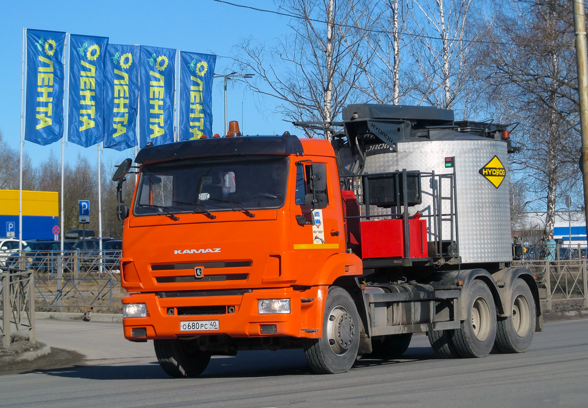 Калужская область, № О 680 РС 40 — КамАЗ-65115-50