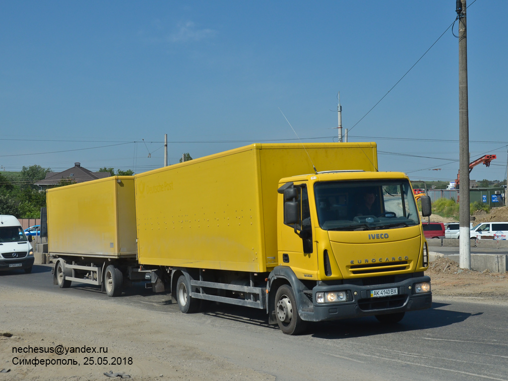 Крым, № АК 4140 ВХ — IVECO EuroCargo ('2002)