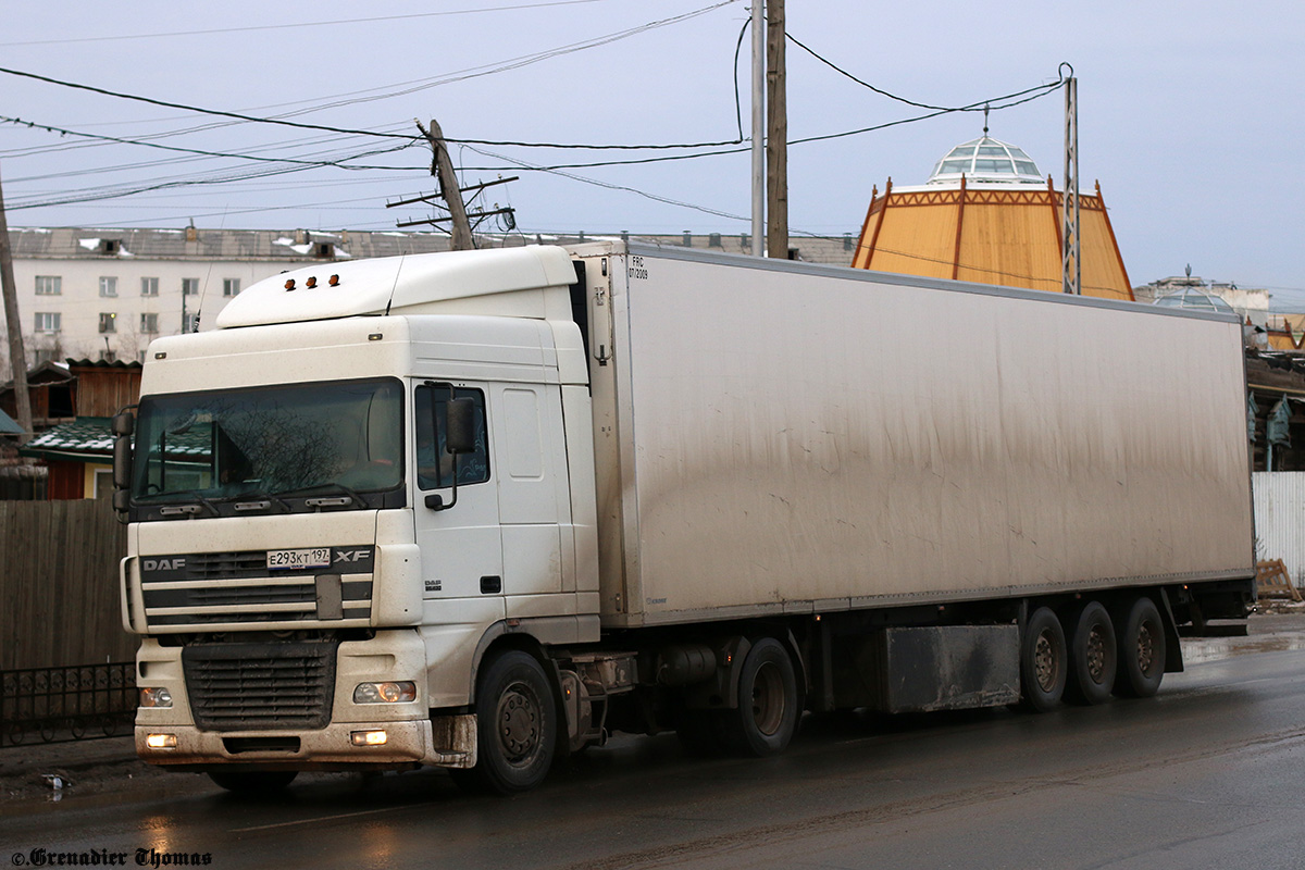 Москва, № Е 293 КТ 197 — DAF XF95 FT