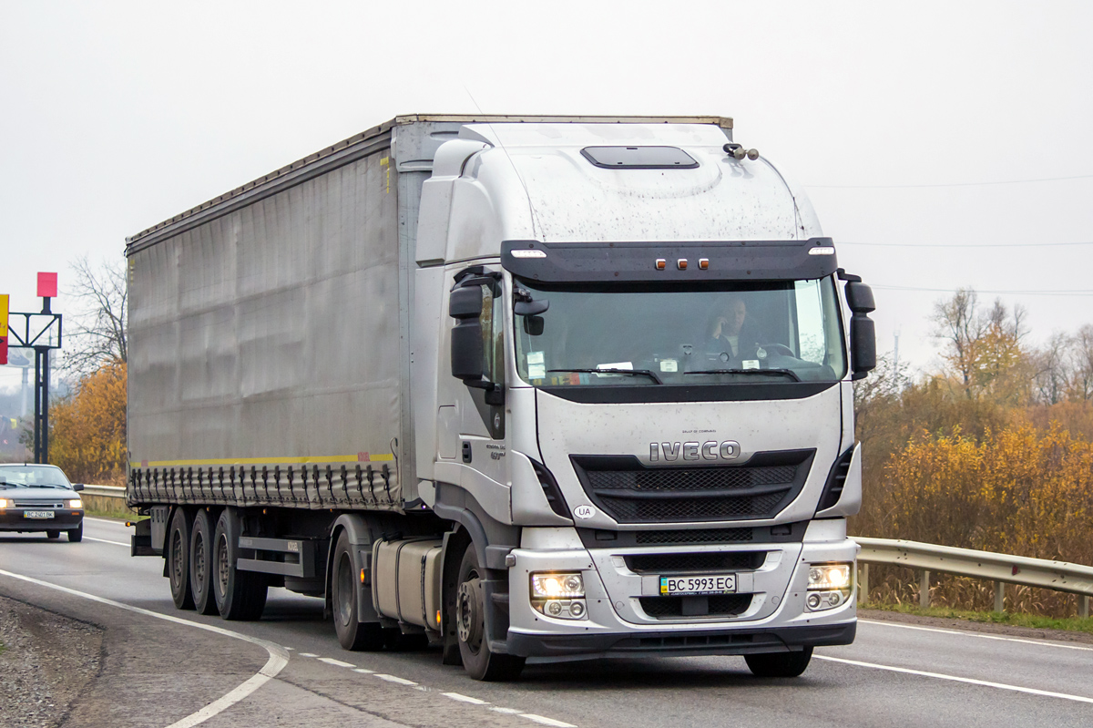 Львовская область, № ВС 5993 ЕС — IVECO Stralis ('2012) 460