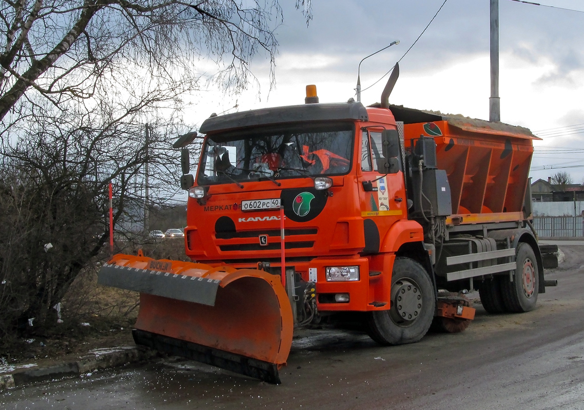 Калужская область, № О 602 РС 40 — КамАЗ-53605-A5