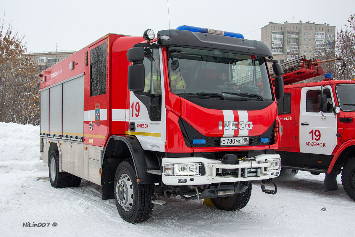 Удмуртия, № С 780 МС 18 — IVECO-AMT EuroCargo ('2015)