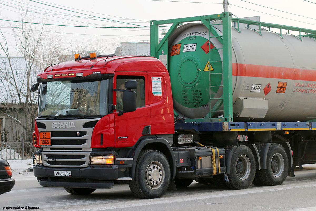 Саха (Якутия), № А 930 МВ 14 — Scania ('2011) P440