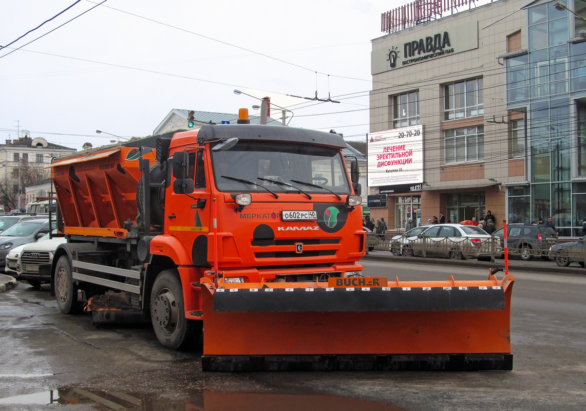 Калужская область, № О 602 РС 40 — КамАЗ-53605-A5