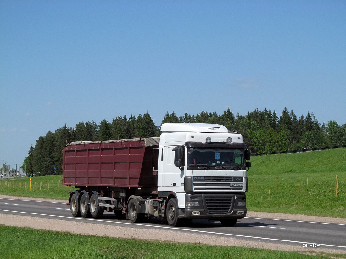 Витебская область, № АК 7673-2 — DAF XF105 FT