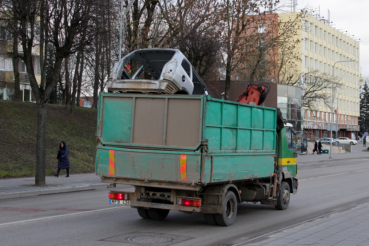 Литва, № KFB 421 — MAN L2000 (общая модель)