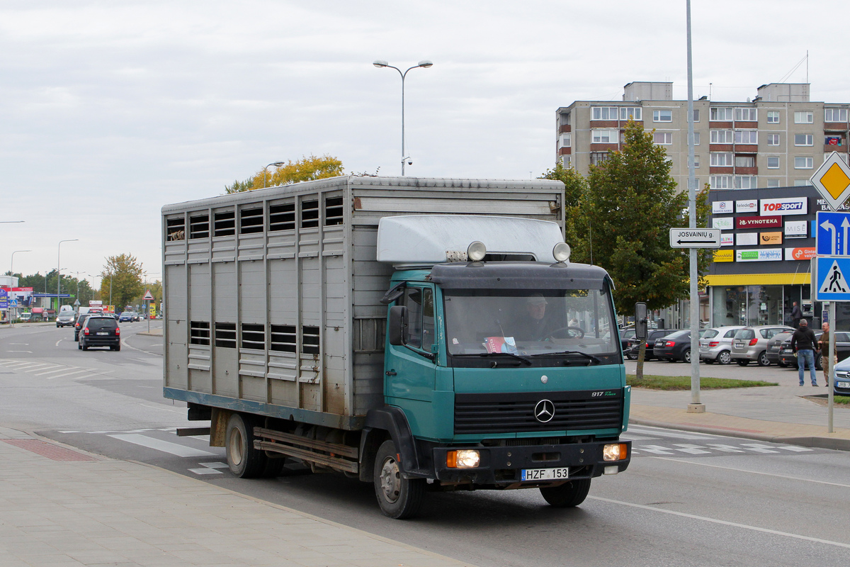 Литва, № HZF 153 — Mercedes-Benz LK 917