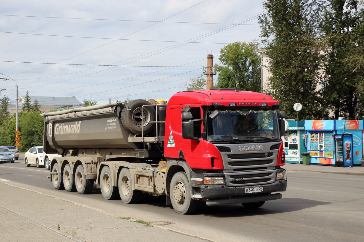 Томская область, № Е 340 ЕН 70 — Scania ('2011) P440