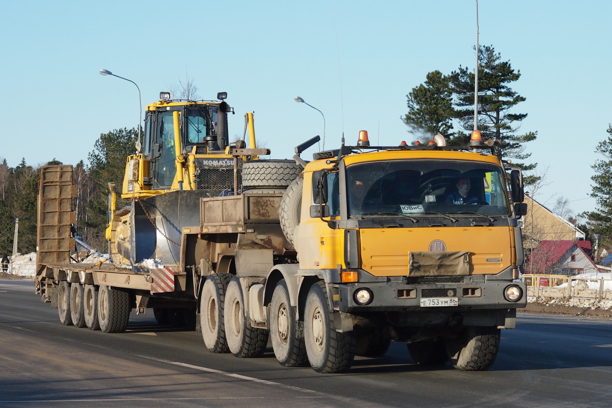 Ханты-Мансийский автоном.округ, № Е 753 УМ 86 — Tatra 815 TerrNo1-290N9T