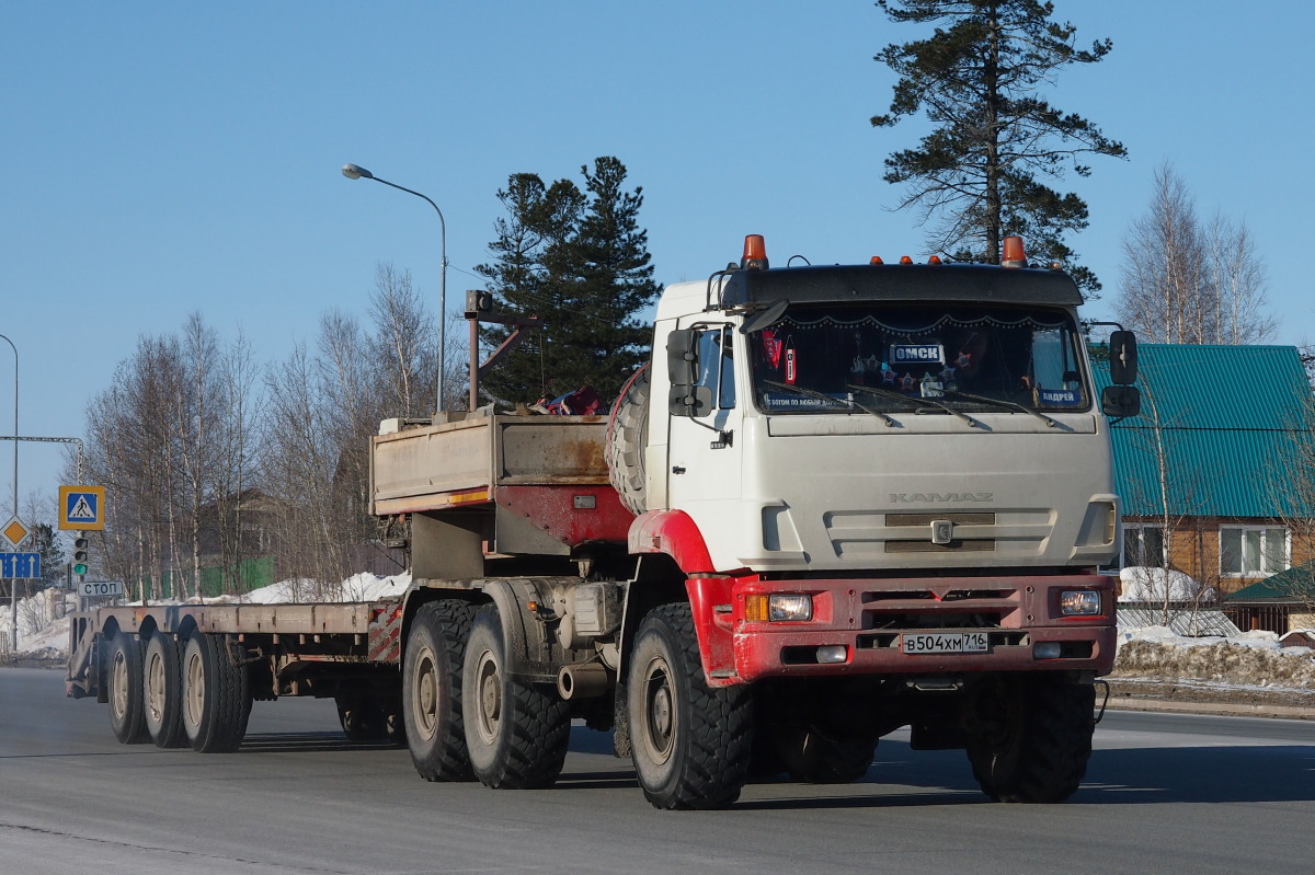 Ханты-Мансийский автоном.округ, № В 504 ХМ 716 — КамАЗ-6522 [652200]