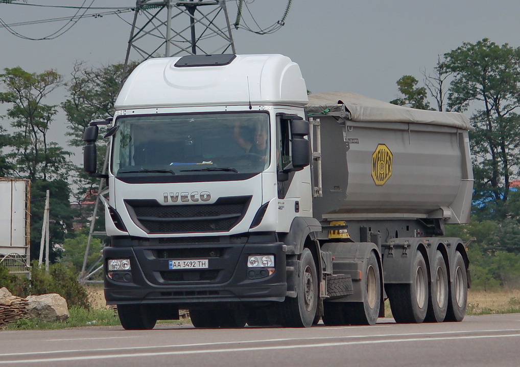 Киев, № АА 3492 ТН — IVECO Stralis ('2012) 420