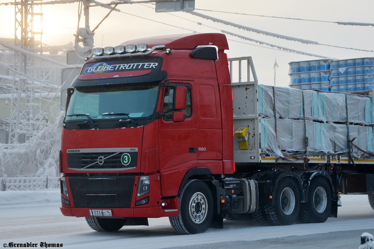 Саха (Якутия), № У 333 ВО 14 — Volvo ('2008) FH.520