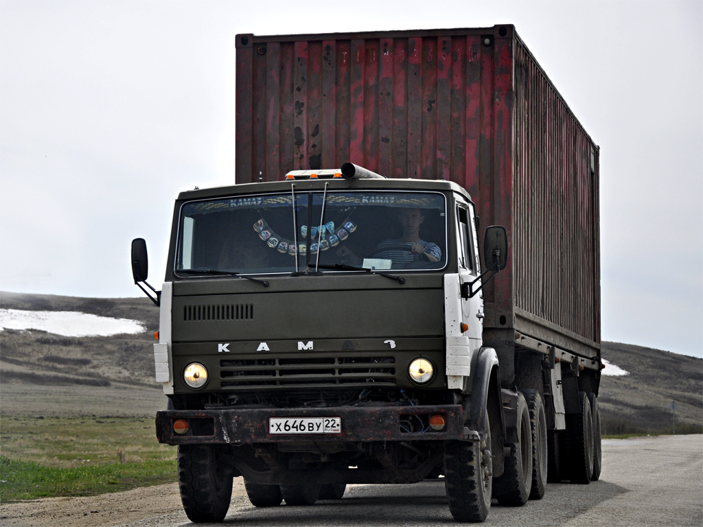 Алтайский край, № Х 646 ВУ 22 — КамАЗ-5410