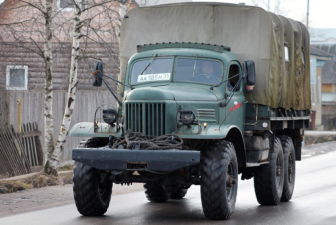 Вологодская область, № АА 185 М 35 — ЗИЛ-157КЕГ