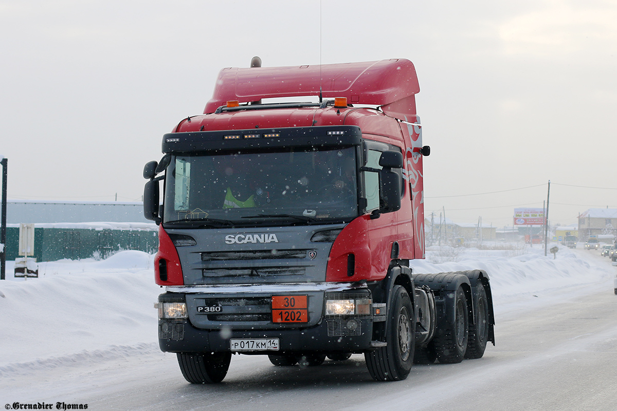 Саха (Якутия), № Р 017 КМ 14 — Scania ('2004) P380