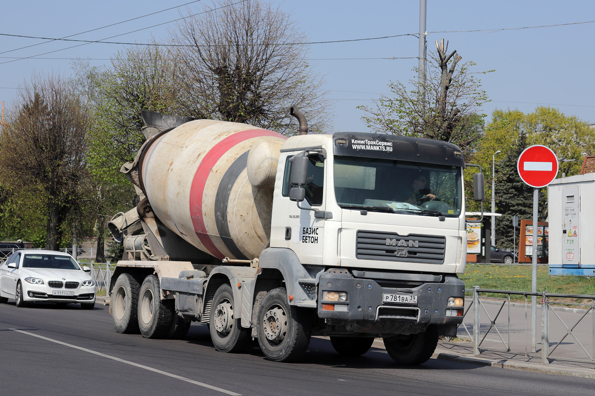 Калининградская область, № Р 781 ВА 39 — MAN TGA 35.360