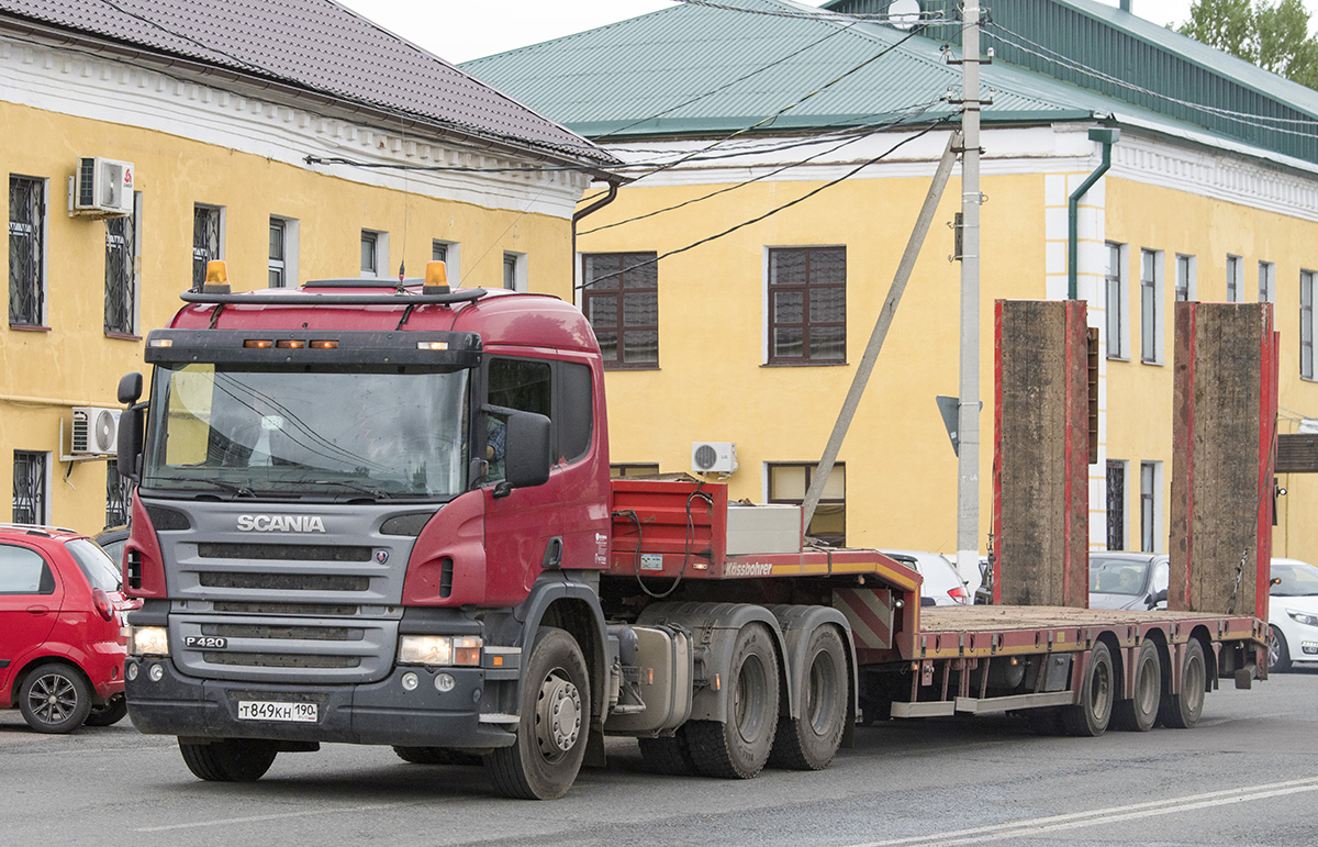 Московская область, № Т 849 КН 190 — Scania ('2004) P420