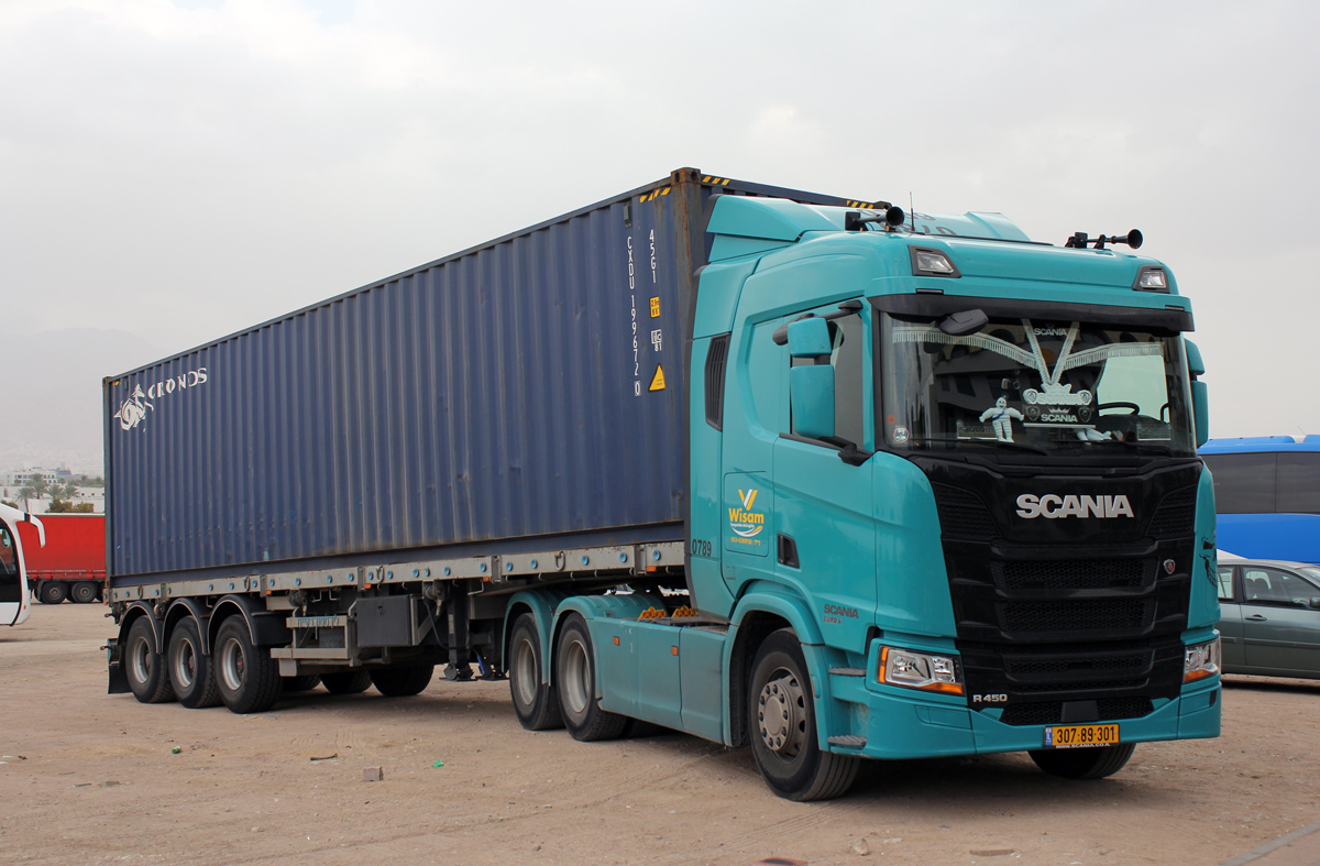 Израиль, № 307-89-301 — Scania ('2016) R450