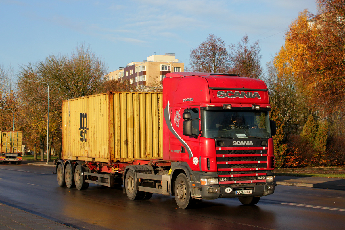 Литва, № DZB 131 — Scania ('1996) R124L