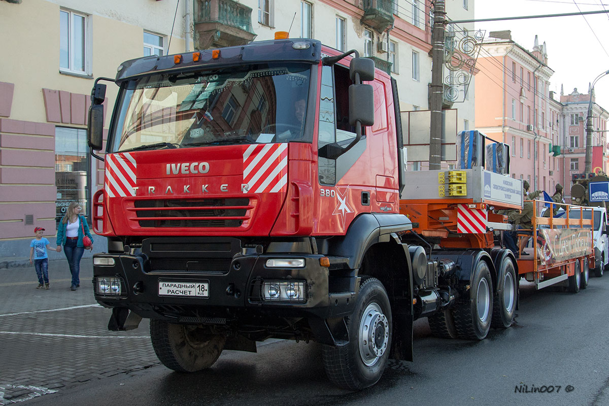 Удмуртия, № Т 741 МН 18 — IVECO-AMT Trakker ('2004)