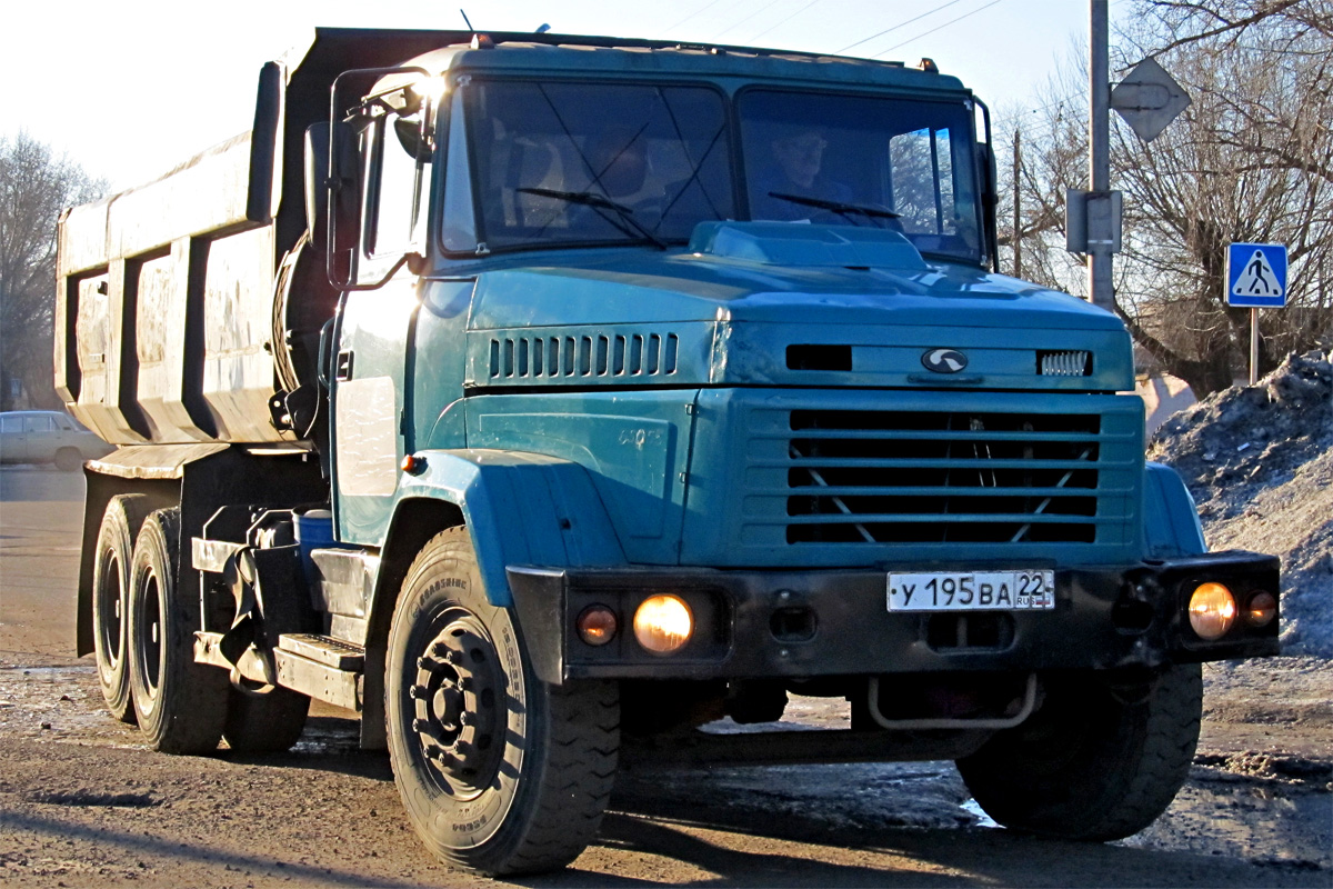 Алтайский край, № У 195 ВА 22 — КрАЗ-65055