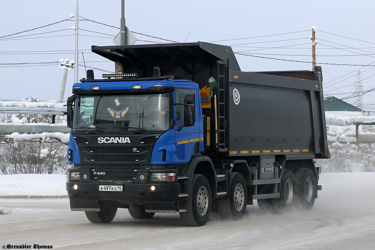 Саха (Якутия), № Е 497 КХ 14 — Scania ('2011) P440