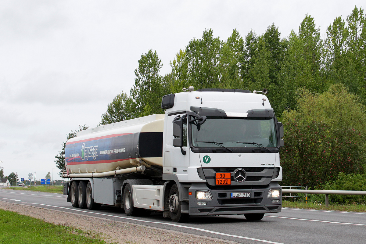 Литва, № JOP 713 — Mercedes-Benz Actros ('2009) 1841