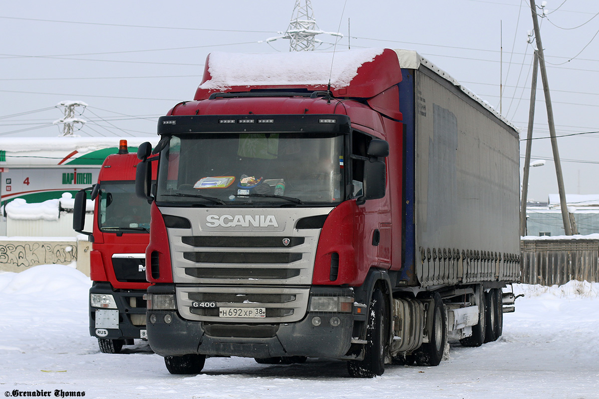 Иркутская область, № Н 692 ХР 38 — Scania ('2009) G400