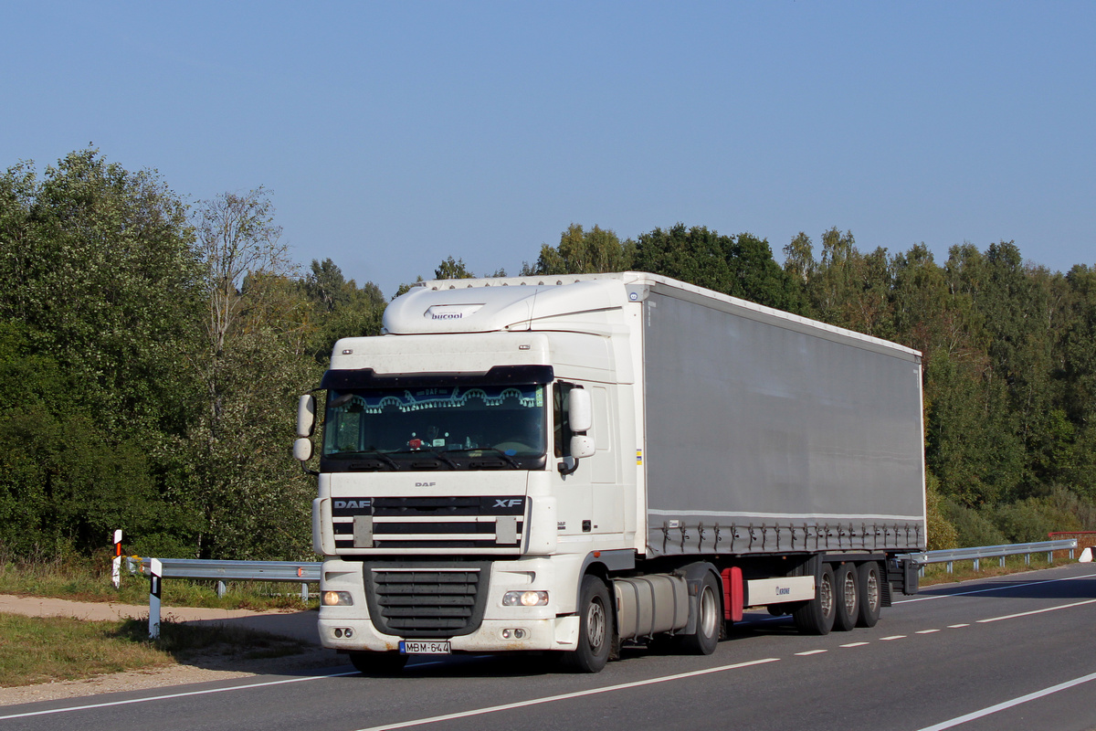 Венгрия, № MBM-644 — DAF XF105 FT