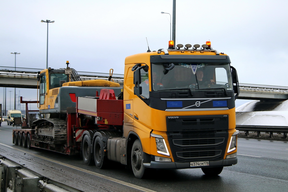 Санкт-Петербург, № В 374 СМ 178 — Volvo ('2012) FH.460