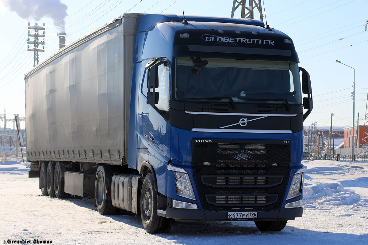 Свердловская область, № К 477 РУ 196 — Volvo ('2012) FH.420