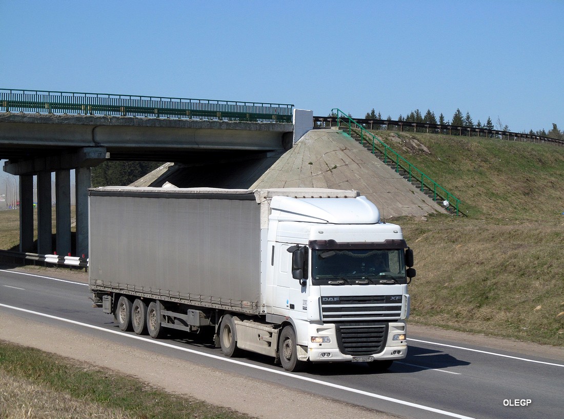 Могилёвская область, № АЕ 1097-6 — DAF XF105 FT