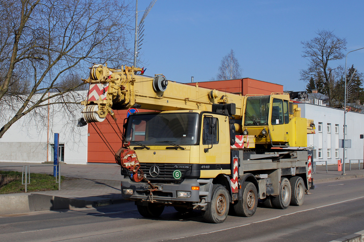 Литва, № CGM 957 — Mercedes-Benz Actros ('1997)