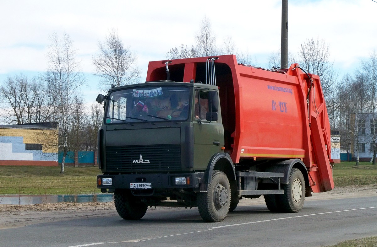 Могилёвская область, № АІ 6062-6 — МАЗ-5337 (общая модель)