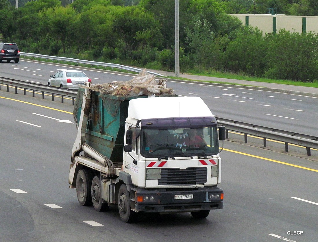 Минск, № АН 0763-5 — MAN F2000 (общая модель)