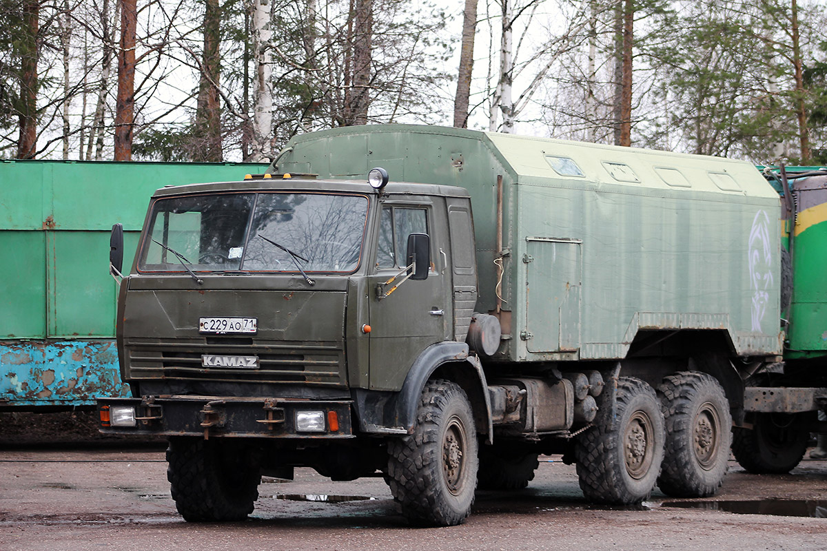 Тульская область, № С 229 АО 71 — КамАЗ-43101