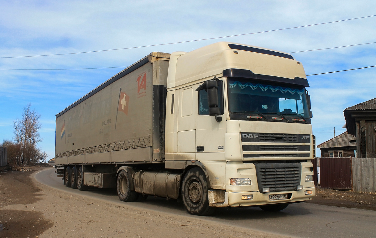 Пермский край, № А 995 ВР 159 — DAF XF95 FT