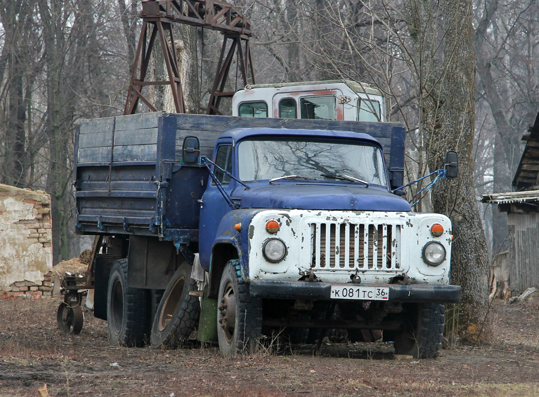 Воронежская область, № К 081 ТС 36 — ГАЗ-53-14, ГАЗ-53-14-01