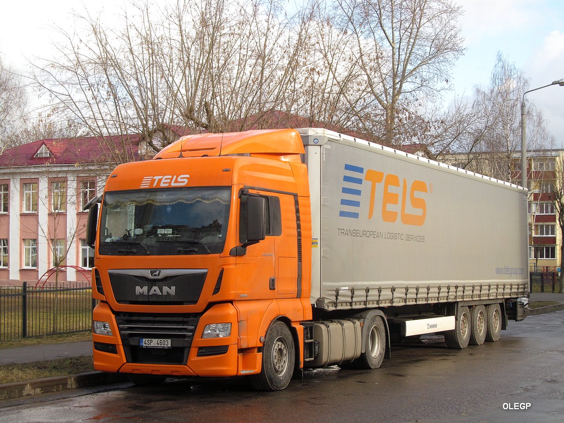 Чехия, № 4SP 4603 — MAN TGX ('2016) 18.460