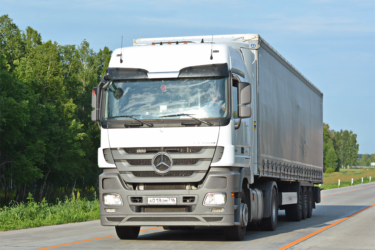 Татарстан, № А 018 ОМ 716 — Mercedes-Benz Actros '09 1844 [Z9M]